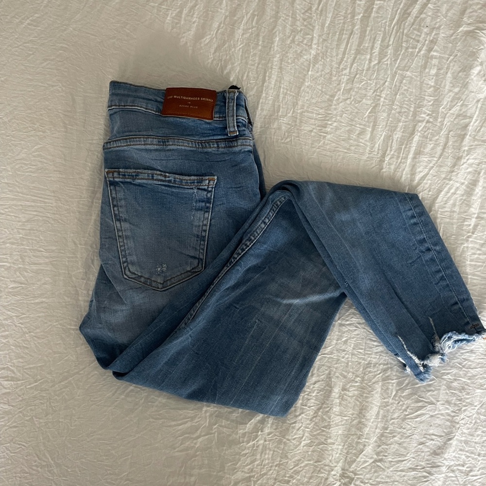 Zara Distressed Skinny Jeans